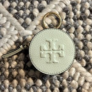 Tory Burch Mint Green Leather Coin Wallet
